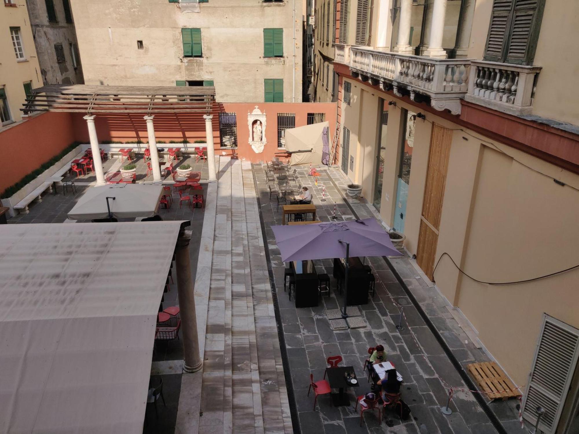 Una Finestra Speciale Su Palazzo Rosso. Monolocale Genoa Exterior photo